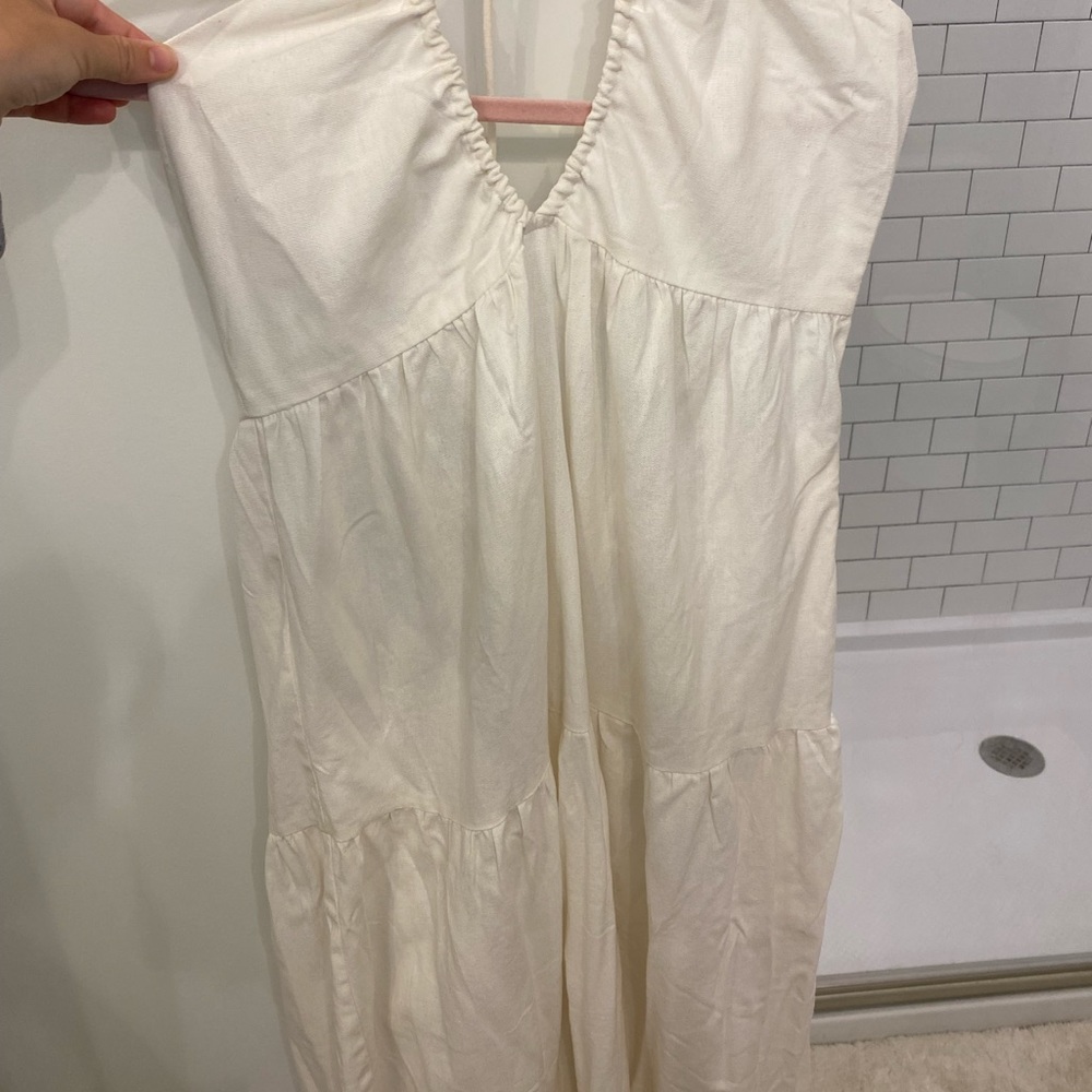 Lincoln Maxi Dress White Princess Polly Size 8 - Picture 2 of 2